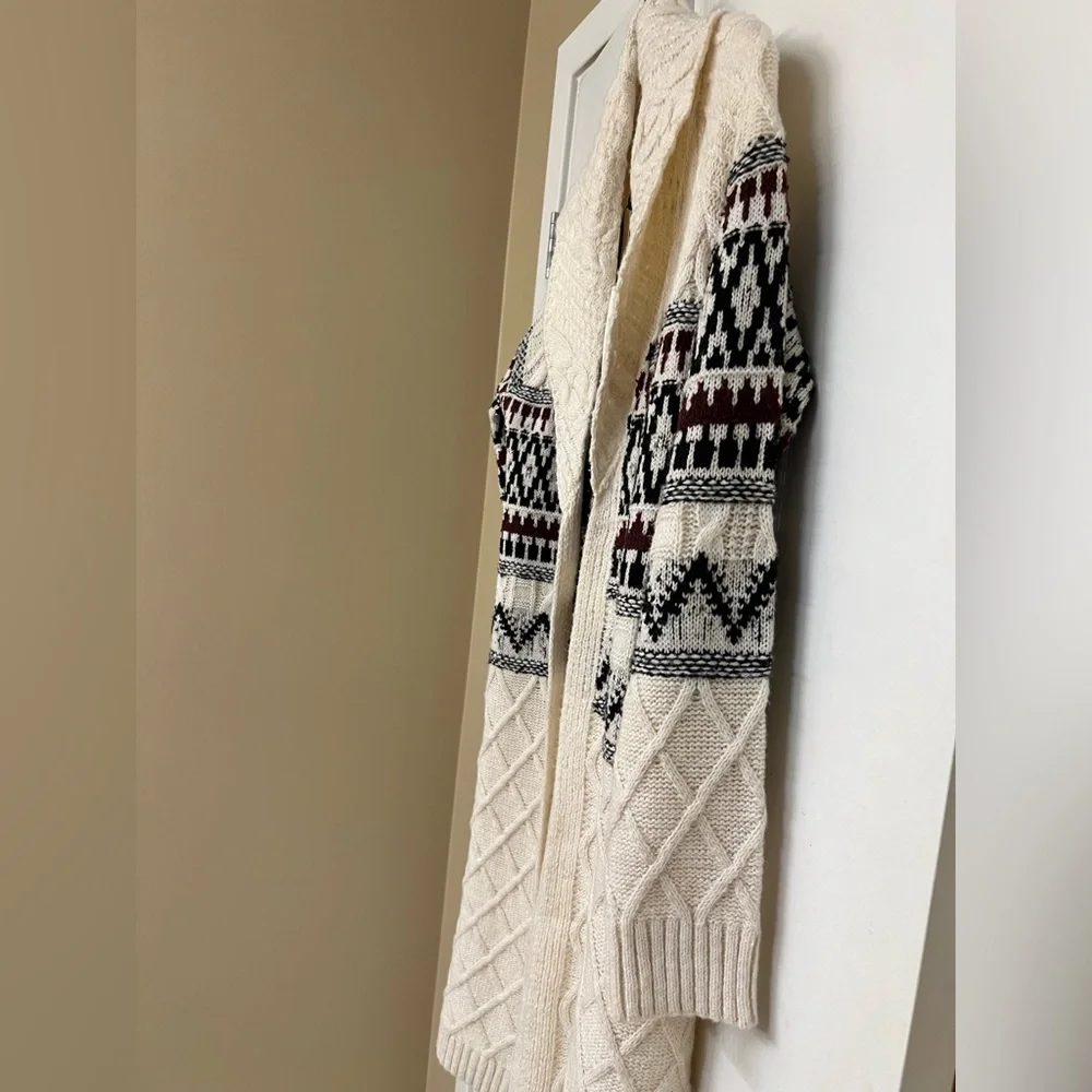 Freshman1996 Patterned Long Sweater / Cardigans NWT - Picture 6 of 7